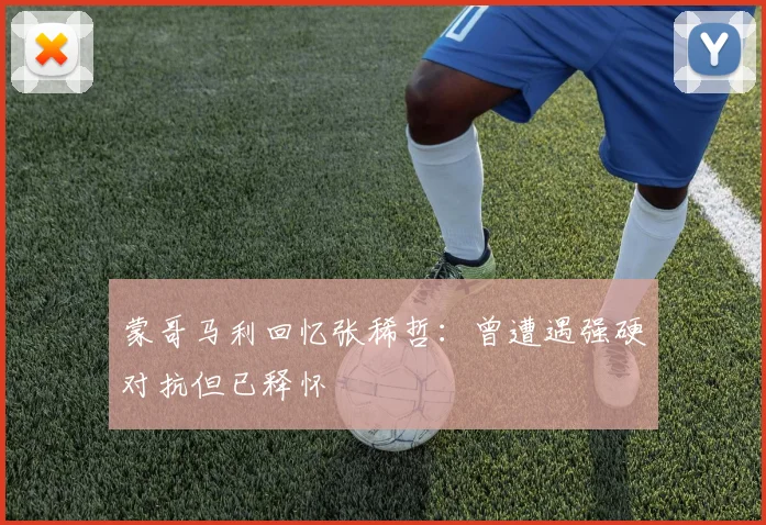 蒙哥马利回忆张稀哲：曾遭遇强硬对抗但已释怀