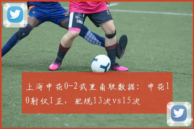 上海申花0-2武里南联数据：申花10射仅1正，犯规13次vs15次